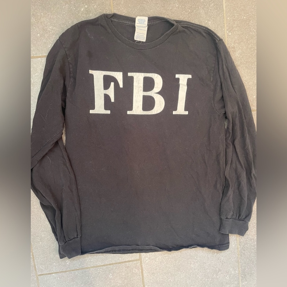 FBI Long Sleeve T (Great for Halloween)